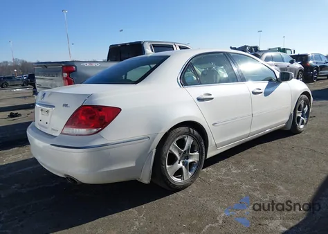 2006 Acura Rl 3.5 из США, поврежденный, VIN JH4KB16516C003829